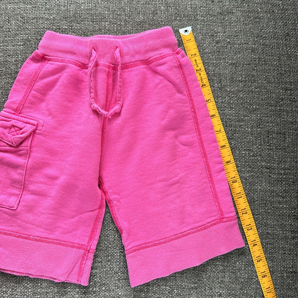 Hanna Andersson Girls Pink Wide Leg Cropped Pants with Pockets Size 3T - Picture 3 of 7